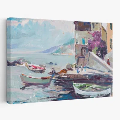 Trend Board Life Italian Village - Coastal Landscapes Boats Europe Italy Art