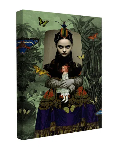 Trend Board Life La Poupeie Dark Modern Decor Canvas Art Print By Pascal Bouchet-spiegel