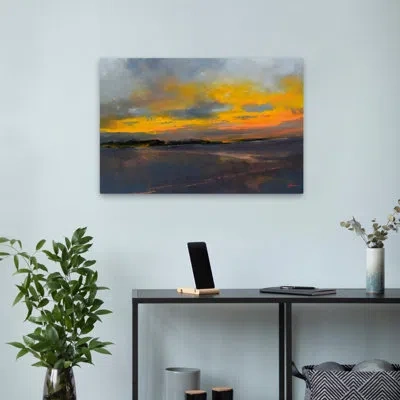 Trend Board Life Last Drive - Landscapes Sunrises And Sunsets Orange Gold Art In Yellow;orange;purple;gold