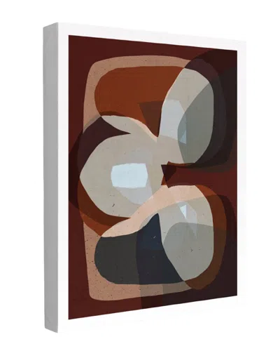 Trend Board Life Layers Of Earth Modern Decor Canvas Art Print By Treechild In Brown