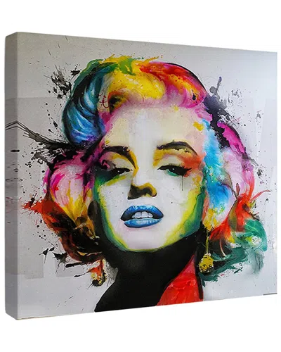 Trend Board Life Marilyn Monroe Colorburst Modern Decor Canvas Art Print By Lundyn Monroe In Multi