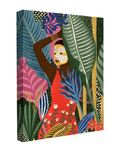 Trend Board Life Mask Botanical Abstract Modern Decor Canvas Art Print By Maja Tomljanovic In Multi