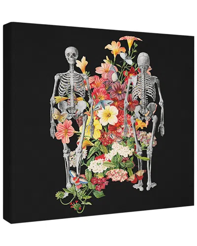 Trend Board Life Memento Mori Skeleton Modern Decor Canvas Art Print By Marja Van Den In Multi