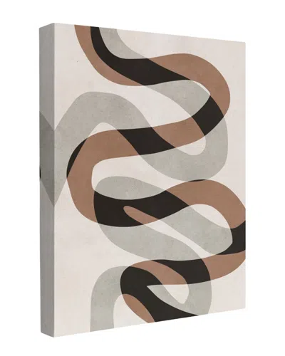 Trend Board Life Modern Lines Geometric Decor Canvas Art Print By Vitor Costa In White