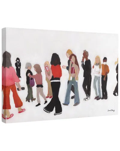 Trend Board Life Museum Goers Modern Decor Canvas Art Print By Janel Bragg In Multi