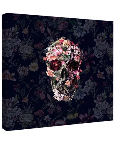Trend Board Life New Skull Dark Boho Modern Decor Canvas Art Print By Ali Gulec In Multi