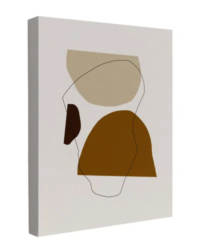 Trend Board Life Rendez Vous Brown Neutral Modern Decor Canvas Art Print By Juliana Sampaio  Silva