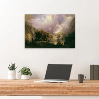 Trend Board Life Rocky Mountain Landscape - Landscapes Museum Lakes Mountains Art
