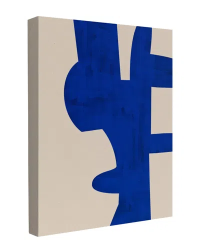 Trend Board Life Shadows Of Blue Modern Decor Canvas Art Print By Elena Ristova