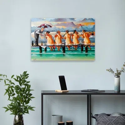 Trend Board Life The Book Club - Figurative Beaches Cats Docks And Piers Art