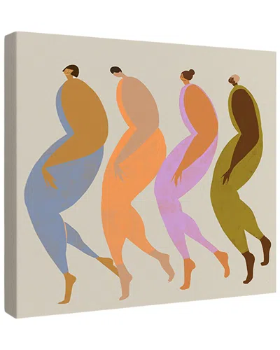 Trend Board Life We The Giants Women Modern Decor Canvas Art Print By Arty Guava In Multi