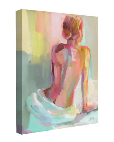 Trend Board Life Woman Posing Abstract Modern Decor Canvas Art Print By Jenny Westenhofer In Multi