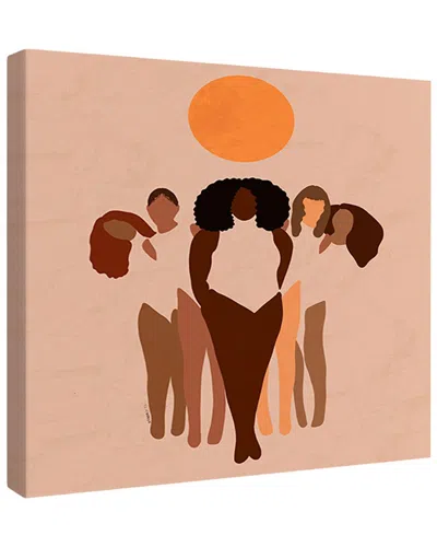 Trend Board Life W.o.m.e.n Female Abstract Modern Decor Canvas Art Print By Carelle N'guessan In Multi