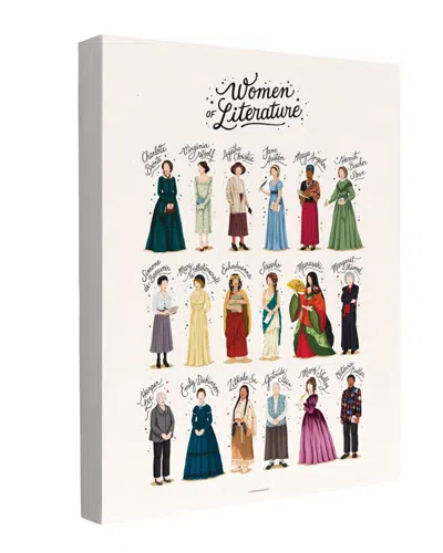 Trend Board Life Women Of Literature Icons Modern Decor Canvas Art Print By Nour Tohme In Multi
