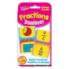 Trend Enterprises Challenge Cards Fractions Dominoes - 6 Each
