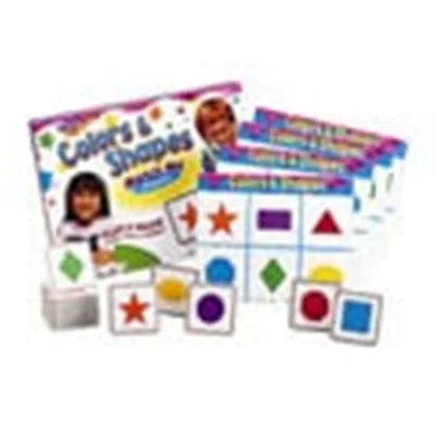 Trend Enterprises Inc Trend Enterprises Match Me Game Colors & Shapes-ages 3 And Up 1-8 Players