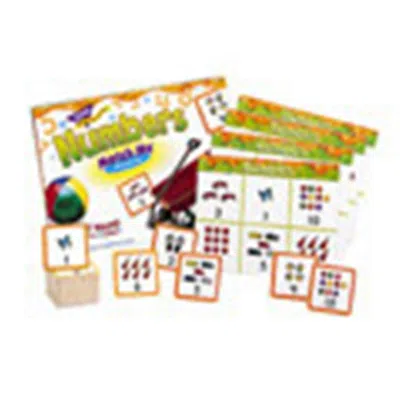 Trend Enterprises Inc Trend Enterprises Match Me Game Numbers-ages 3 And Up 1-8 Players