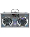 Trend Tech Brands Butterfly Bling Boombox With Fm Radio - Age 6+ Years