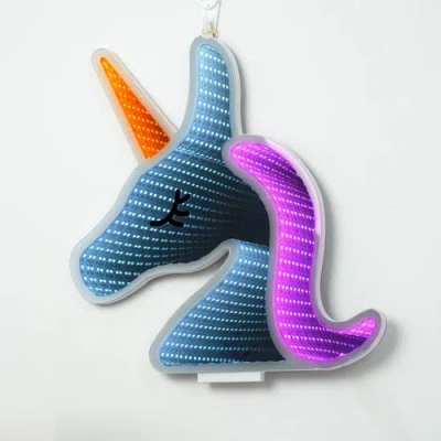 Trend Tech Neon Art Infinity Lights Wall & Desk Sign In Unicorn