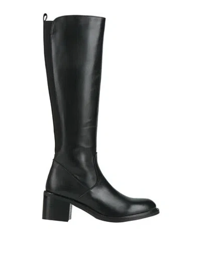 Trend Woman Boot Black Size 6 Leather