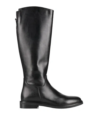 Trend Woman Boot Black Size 8 Leather