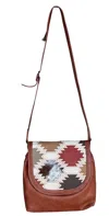 Trenditions Women's Wilder Crossbody Purse In Brown In Brown