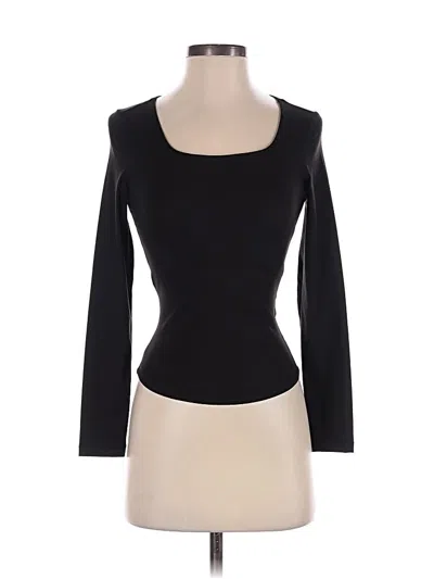 Pre-owned Trendy Queen 3/4 Sleeve T-shirt In Black