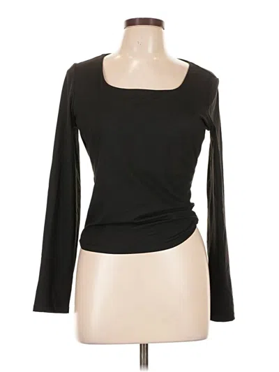 Pre-owned Trendy Queen 3/4 Sleeve T-shirt In Black