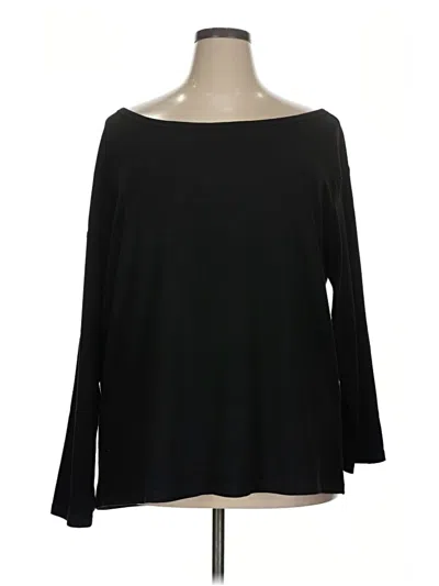 Pre-owned Trendy Queen 3/4 Sleeve T-shirt In Black