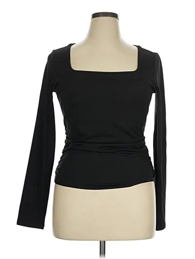 Pre-owned Trendy Queen 3/4 Sleeve T-shirt In Black