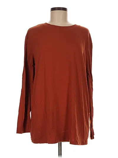 Pre-owned Trendy Queen 3/4 Sleeve T-shirt In Brown