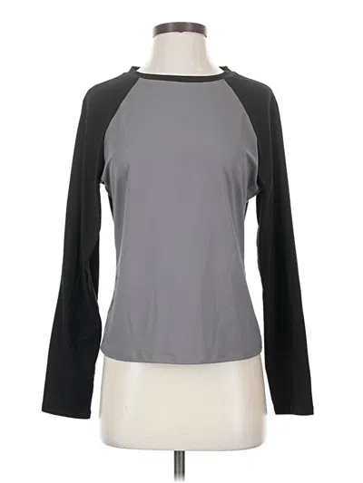 Pre-owned Trendy Queen 3/4 Sleeve T-shirt In Gray