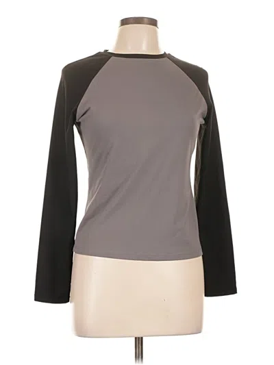 Pre-owned Trendy Queen 3/4 Sleeve T-shirt In Gray