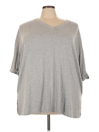 Pre-owned Trendy Queen 3/4 Sleeve T-shirt In Gray