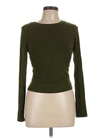 Pre-owned Trendy Queen 3/4 Sleeve T-shirt In Green
