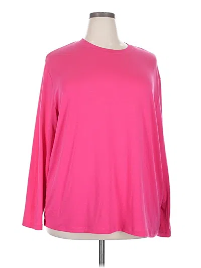 Pre-owned Trendy Queen 3/4 Sleeve T-shirt In Pink