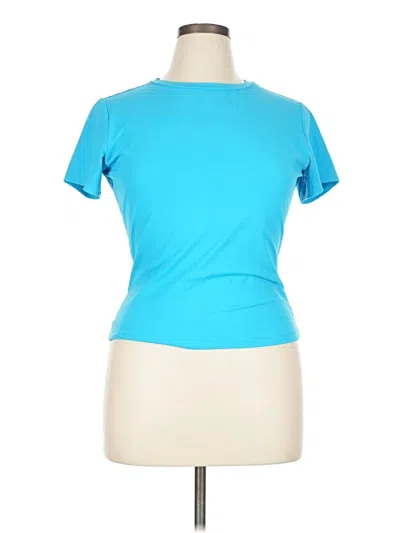 Pre-owned Trendy Queen Active T-shirt In Blue