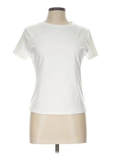 Pre-owned Trendy Queen Active T-shirt In White