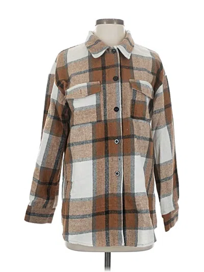 Pre-owned Trendy Queen Coat In Brown