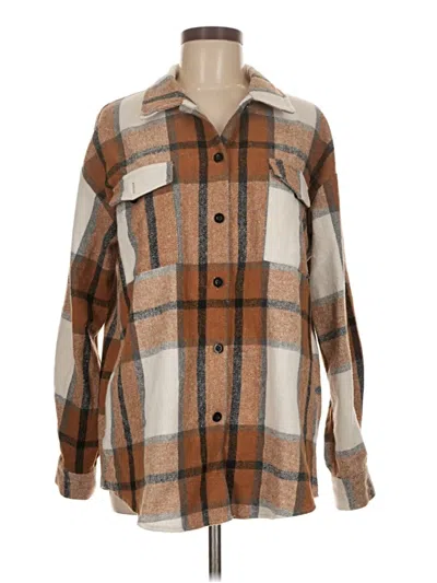 Pre-owned Trendy Queen Coat In Brown