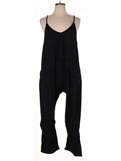 Pre-owned Trendy Queen Jumpsuit In Black
