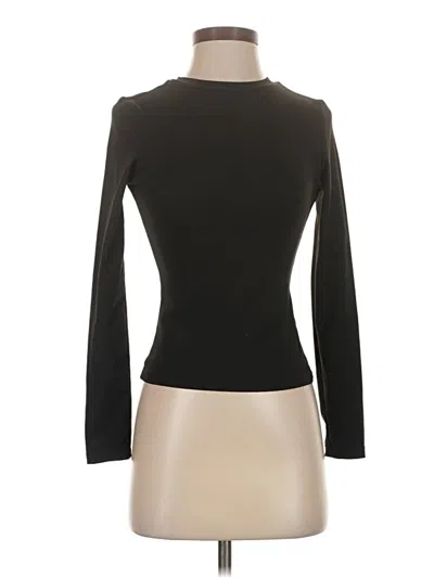 Pre-owned Trendy Queen Long Sleeve Top Black Turtleneck Tops