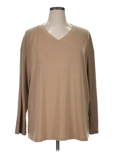 Pre-owned Trendy Queen Long Sleeve T-shirt In Brown