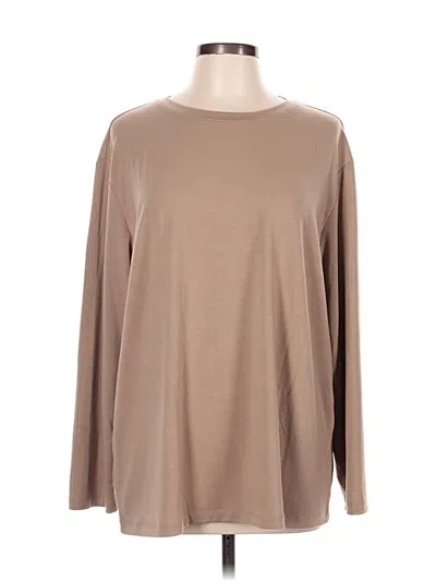 Pre-owned Trendy Queen Long Sleeve T-shirt In Brown
