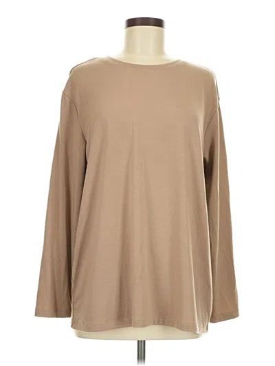 Pre-owned Trendy Queen Long Sleeve T-shirt In Brown