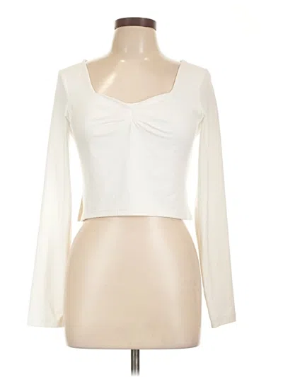 Pre-owned Trendy Queen Long Sleeve T-shirt In Ivory