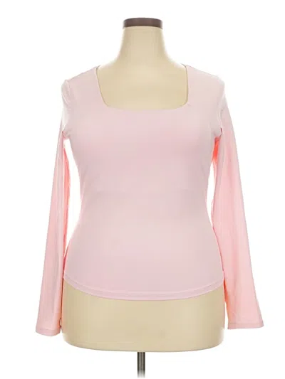 Pre-owned Trendy Queen Long Sleeve T-shirt In Pink