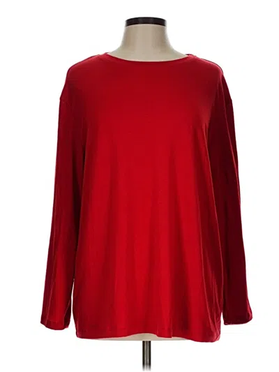 Pre-owned Trendy Queen Long Sleeve T-shirt In Red
