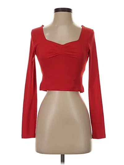 Pre-owned Trendy Queen Long Sleeve T-shirt In Red