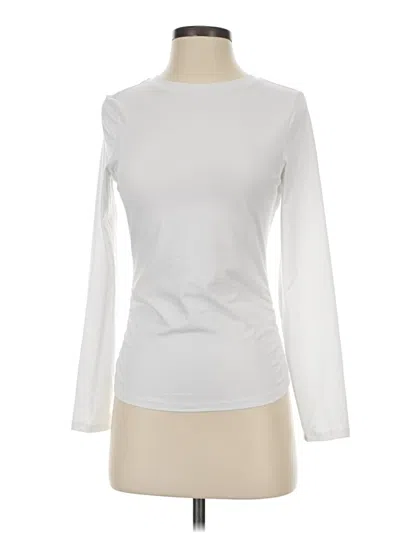 Pre-owned Trendy Queen Long Sleeve T-shirt In White